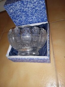 Miska a vaza crystal bohemia - 1