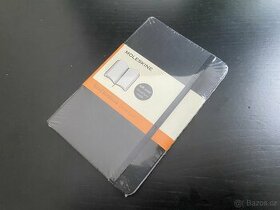 Zápisník Moleskine - měkké desky S, linkovaný, černý - 1