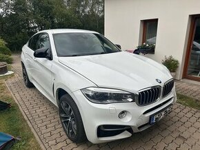 BMW X6 M50D bila perl. metaliza 280kW model F16 - 1