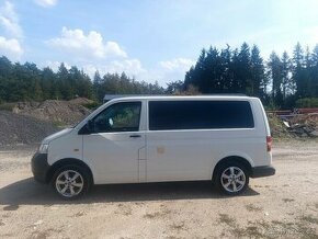 Vw T5 1.9tdi verze bez DPF, S.kniha,pěkný stav,přípojka 220v