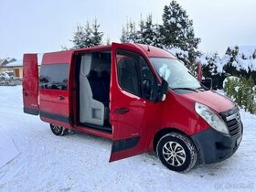 Opel Movano 2.3CDTI 92KW,7MÍST,KLIMA,TAŽNÉ