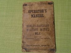 Harley davidson millitary model WLC 1941 - 1