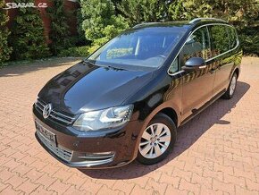 VW Sharan 2.0 TDI 103kW,DSG,7.Míst,Xenon,Tažné,Kessy,Servisk