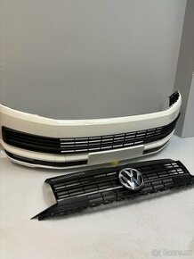 Vw T6 Nárazník přední bíla LB9A nový 7E0807221D