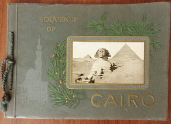 Album s pohledy 'Suveviner of Cairo', Egypt, 1918 - 1