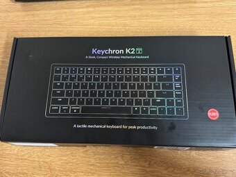 Herní/Pracovní klávesnice Keychron K2 Gateron Red, US layout