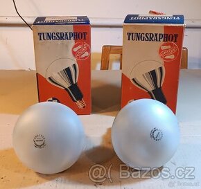 Dvě žárovky 120V/500W Tungsraphot funkční