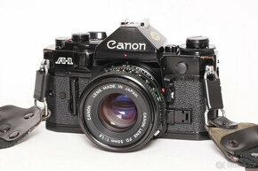 Canon A-1, FD 50mm/1,8 - 1