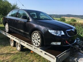 skoda superb 2.0 tdi nastrojene dvere. tapec, stropnice