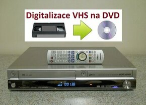 ⚠️VHS-HDD-DVD rekordér Panasonic DMR EX95 hdmi