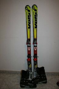 Lyže Volkl Race Tiger 150 cm , drevo , titan lyžaky Tecnica - 1