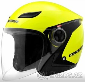 Moto přilba Cassida Reflex (žlutá fluo) - velikost S