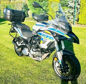 Benelli TRK 502 Traveler 6/2020,kufr,kryt motoru