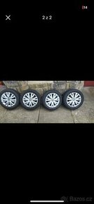 Disky 5x112 r16 + zimní pneu+origo vw poklice