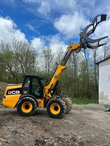 5.2m/3.2t manipulátor JCB TM310 vidle+ (2023)KLEŠTĚ na kula