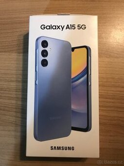 Novy Samsung Galaxy A15 5G + nabíječka + pouzdro