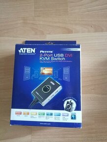 ATEN CS682 2-port DVI KVMP USB2.0, mini, audio, 1.2m kabely