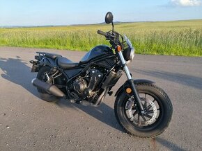 Honda CMX 500 Rebel, černá, 10500 Km