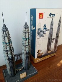 Stavebnice Wange Architect Mrakodrap Petronas Towers 1160 ks