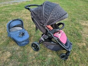 BRITAX B-MOTION (4) PLUS - kočárek + bohatá výbava PINKIE