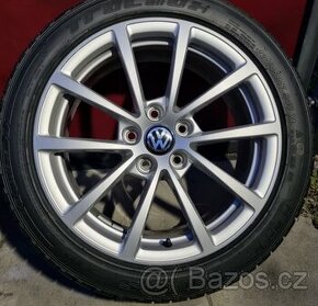 17"NEJETÁ ZIMNÍ OBUTÁ ALU-KOLA 5x112 OR VOLKSWAGEN - 1