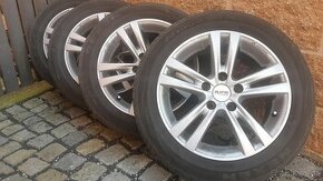 4 x Alu kola 16"5x112 +letní pneu NEXEN