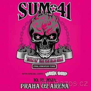 Vyprodaný koncert SUM 41 v Praze O2