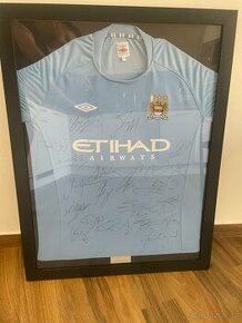Podepsaný dres Manchester city
