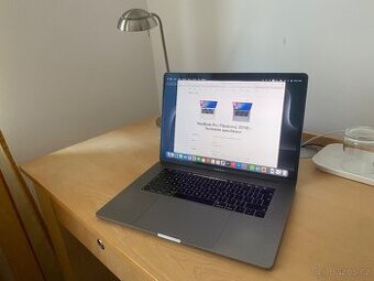 MacBook PRO 15  i9 32GB 512GB GPU AMD PRO560X TOP