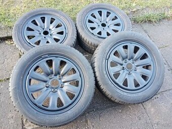 Zimní kola 16ky 5x112 pneu 90% Vw Seat Škoda Audi - dobírka