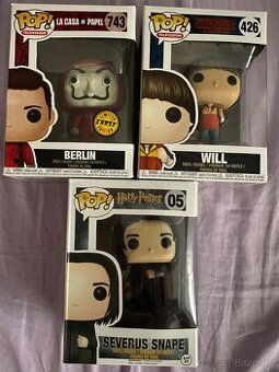 Funko pop la casa de papel Harry Potter stranger things