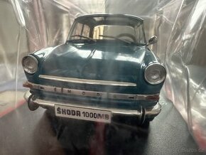 Model Škoda 1000MB v měřítku 1:24