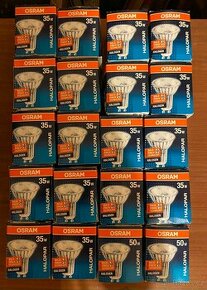 OSRAM zarovky 35W (18x) a 50W (2x) GU 10