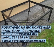 IBC PODSTAVEC 3.200,-Kč PROSTĚJOV mob: 731 855 194 - 1