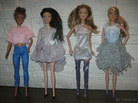 lurexové oblečení na Barbie apod.panenky