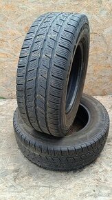 K34 - 2x ZIMNÍ  CONTINENTAL - 235/65 R16 C 115/113 R  - 4,5m