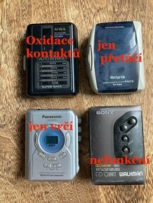 Walkmany na opravu - Sony, Aiwa, Panasonic - jen vcelku - 1