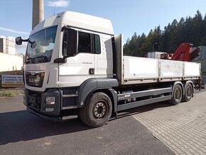 MAN TGX 26.480 - hydraulická ruka