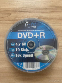 DVD+R PLATINUM 4,7GB 16x 10ks spindle box