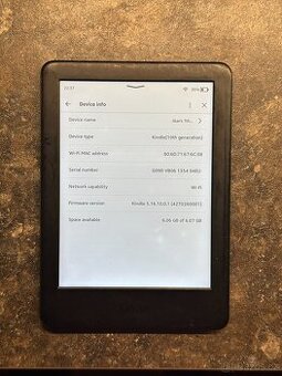 Čtečka knih Amazon Kindle 10. gen 8GB, menší defekt