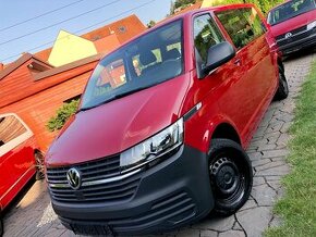 VW Transporter T6.1 LONG-135 tis.km-DPH-barva RED Multivan - 1