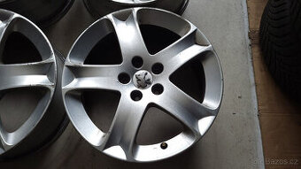 Original ALU disky Peugeot 17" 5x108 - levně - 1