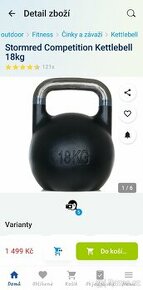 Stormred Competition Kettlebell 18kg