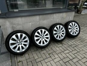 ALU kola Škoda R17 5x112 zimní pneu, ET49, 7Jx17H2