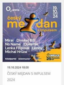 2 lístky na Český mejdan s Impulzem 19.10.