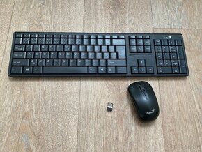 Bezdrátová klávesnice a myš Logitech SlimStar 8000ME