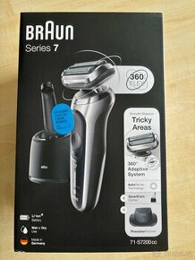 Braun Series 7 71-S7200cc Wet & Dry Silver - 1