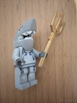 Lego- figurka-Atlantis- žralok- shark- bojovník - 1