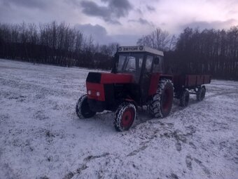 Zetor 8011 + Vlek BSS 7 tun