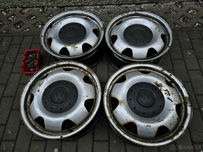 Plechové disky kola VW T5 T6 7J R17 5x120 ET55 7J